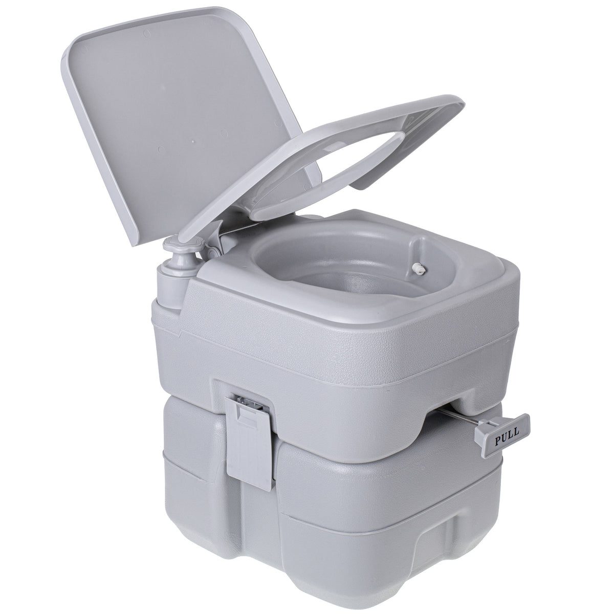WC briebe Camp Compact Plus Inodoro Portátil Químico Adultos Potty 20L Camping Camper