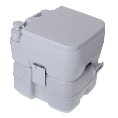 WC briebe Camp Compact Plus Inodoro Portátil Químico Adultos Potty 20L Camping Camper