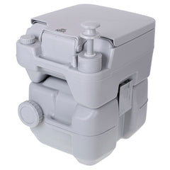 WC briebe Camp Compact Plus Inodoro Portátil Químico Adultos Potty 20L Camping Camper
