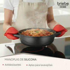 Batería Cocina Granitec Inducción 8 Piezas MGK17