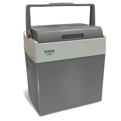 Nevera briebe Camp Portátil Eléctrica de Viaje Camping 28L Gris