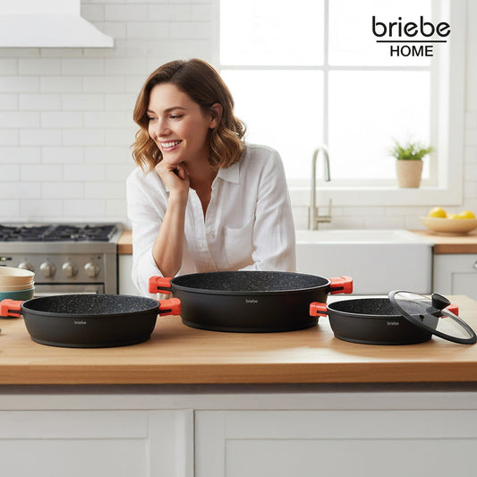 Cazuela baja Black Titanium Ø 32