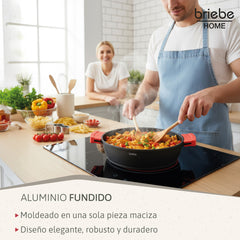 Cazuela baja Black Titanium Ø 24