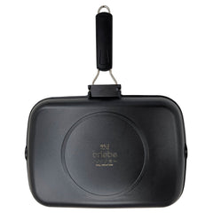 Grill Asador Ondulado Black Titanium 34x24cm