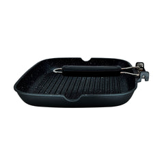 Grill Asador Ondulado Black Titanium 28x28cm