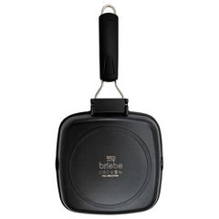Grill Asador Ondulado Black Titanium 28x28cm
