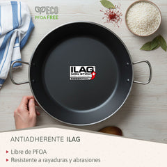 Paellera Inducción Zafrán 34cm 6 raciones