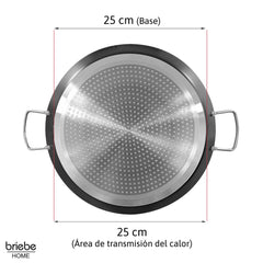 Paellera Inducción Zafrán 34cm 6 raciones