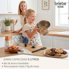 Batidora Amasadora 1800W KM1164 Negro