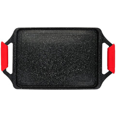 Bandeja Asadora Black Titanium 43x25cm