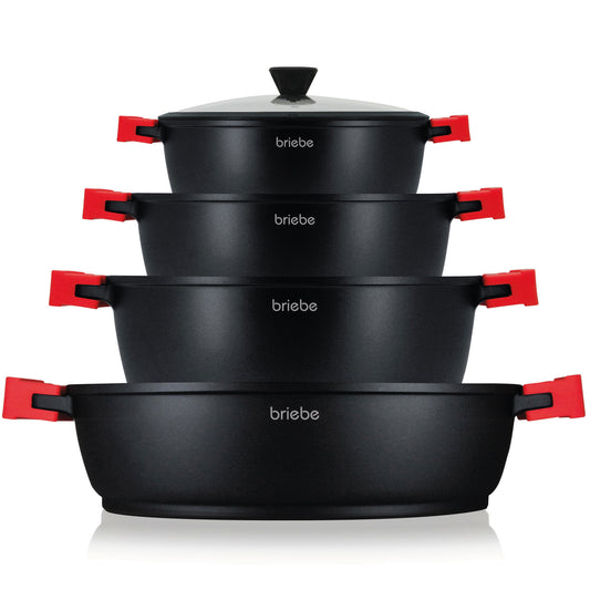 Batería Cocina Black Titanium Ø 16-20-24-28B cm