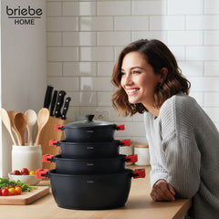 Batería Cocina Black Titanium Ø 16-20-24-28 cm