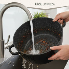 Batería Cocina Black Titanium Ø 16-20-24-28 cm