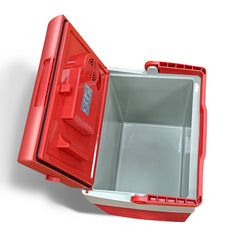 Nevera briebe Camp Portátil Eléctrica de Viaje Camping 28L Roja