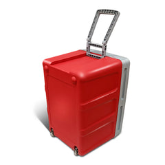 Nevera briebe Camp Portátil Eléctrica de Viaje Camping 40L Roja