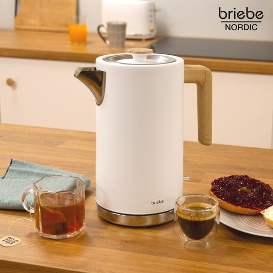 Hervidor de Agua Nordic Eléctrico 1.7L Blanco