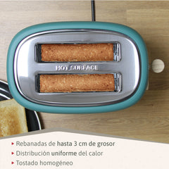 Tostador Nordic 2 rebanadas Verde