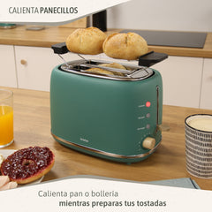 Tostador Nordic 2 rebanadas Verde