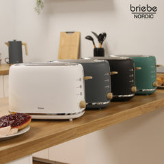 Tostador Nordic 2 rebanadas Verde