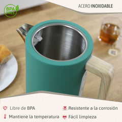 Set Nordic Tostador 2 rebanadas + Hervidor Verde