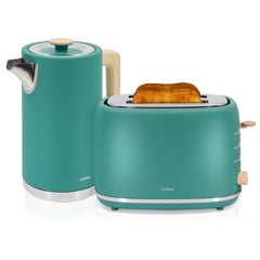 Set Nordic Tostador 2 rebanadas + Hervidor Verde