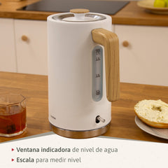 Set Nordic Tostador 2 rebanadas + Hervidor Blanco