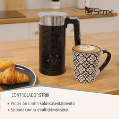 Espumador de leche Elegance 500W Negro