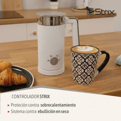 Espumador de leche Elegance 500W Blanco