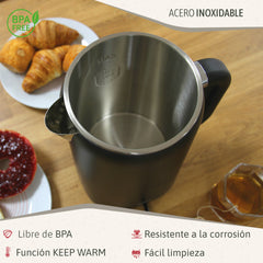 Hervidor Eléctrico eBoil 1.7L Negro