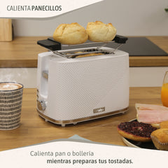 Tostador Elegance 2 rebanadas Blanco