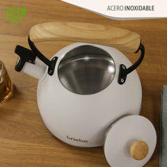 Set Nordic Tostador 2 rebanadas + Tetera Blanco
