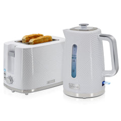 Set Tostador + Hervidor Elegance Blanco