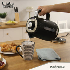 Set Tostador + Hervidor Elegance Negro