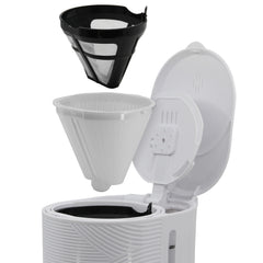 Cafetera de Goteo Elegance 10T Blanca