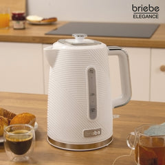 Set Tostador + Hervidor + Cafetera Elegance Blanco