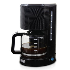 Set Cafetera+Espumador Elegance Negro