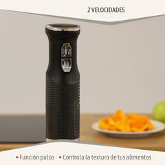 Set Batidora de Mano+Batidora de Varilla Elegance Negro