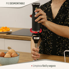 Set Batidora de Mano+Batidora de Varilla Elegance Negro