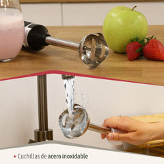 Set Batidora de Mano+Batidora de Varilla Elegance Negro