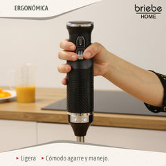 Set Batidora de Mano+Batidora de Varilla Elegance Negro