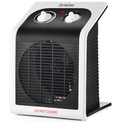 Calefactor Ventilador Eléctrico Portátil  2000W HT1182 Negro