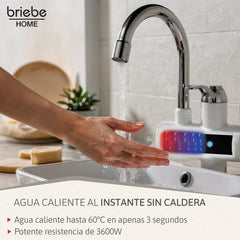 Grifo Eléctrico Instantáneo de Mesa para Cocina Agua Caliente al Instante y Bajo Consumo