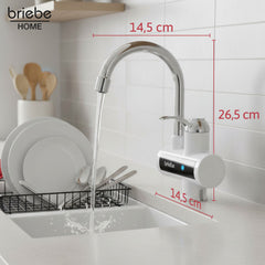 Grifo Eléctrico Instantáneo de Mesa para Cocina Agua Caliente al Instante y Bajo Consumo