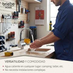 Grifo Eléctrico Instantáneo de Mesa para Cocina Agua Caliente al Instante y Bajo Consumo