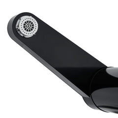 Grifo Eléctrico de Mesa para Cocina / Baño Agua Caliente al Instante Indicador y Selector Temperatura Acero Inox Negro Bajo Consumo