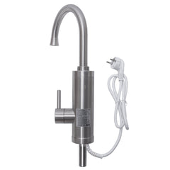 Grifo Eléctrico Instantáneo de Mesa para Cocina Agua Caliente al Instante Indicador Temperatura Acero Inox Bajo Consumo