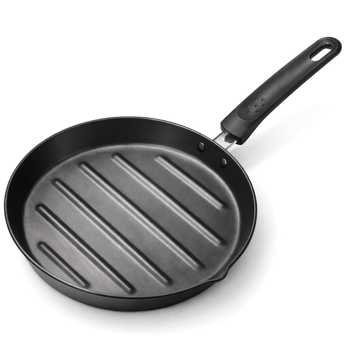 Grill Asador Rayas MARE Inducción Acero Forjado Ø 28 cm Fabricado en España