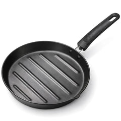 Grill Asador Rayas MARE Inducción Acero Forjado Ø 28 cm Fabricado en España