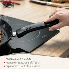 Grill Asador Rayas MARE Inducción Acero Forjado Ø 28 cm Fabricado en España