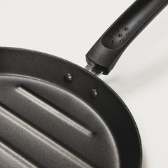 Grill Asador Rayas MARE Inducción Acero Forjado Ø 28 cm Fabricado en España